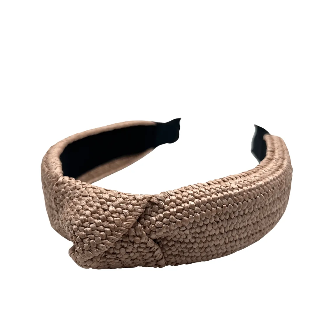 Traditional Rattan Topknot Headbands (12 Color Options)