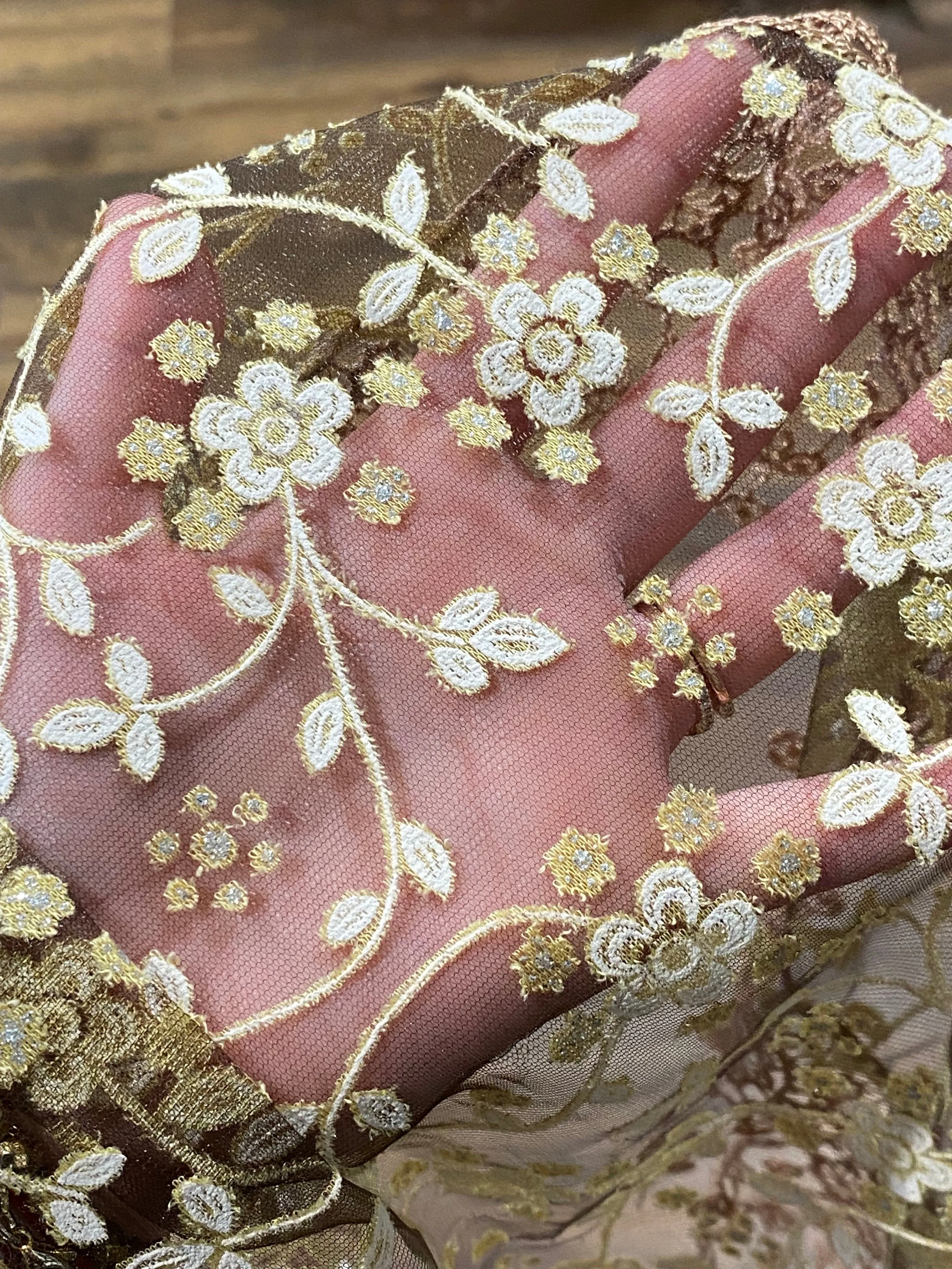 Veils with Sparkle Accents