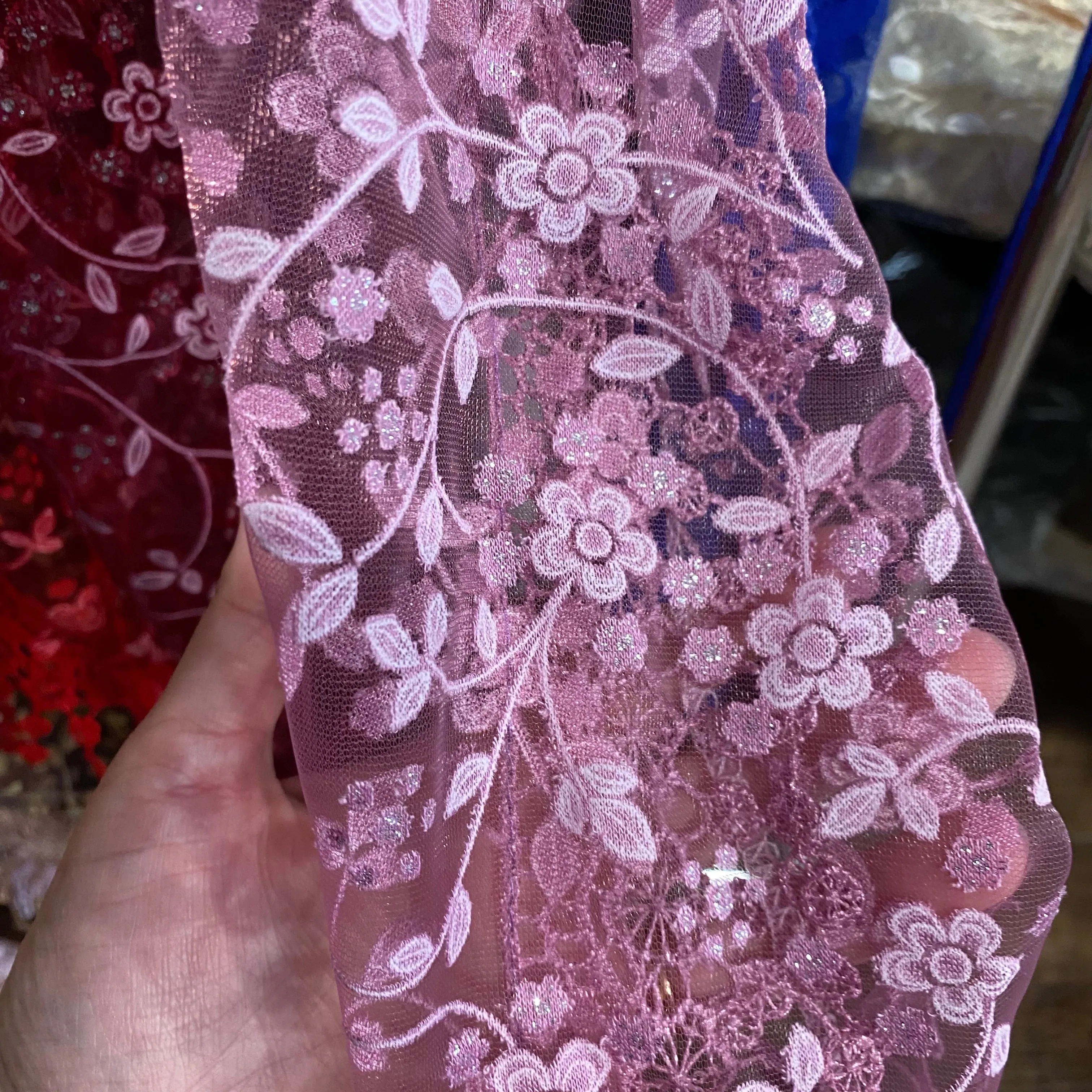 Veils with Sparkle Accents