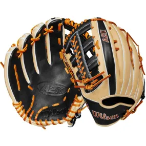 Wilson 2024 A2K 1810 Outfield Baseball Glove 12.75" Blonde/Black/Saddle LHT