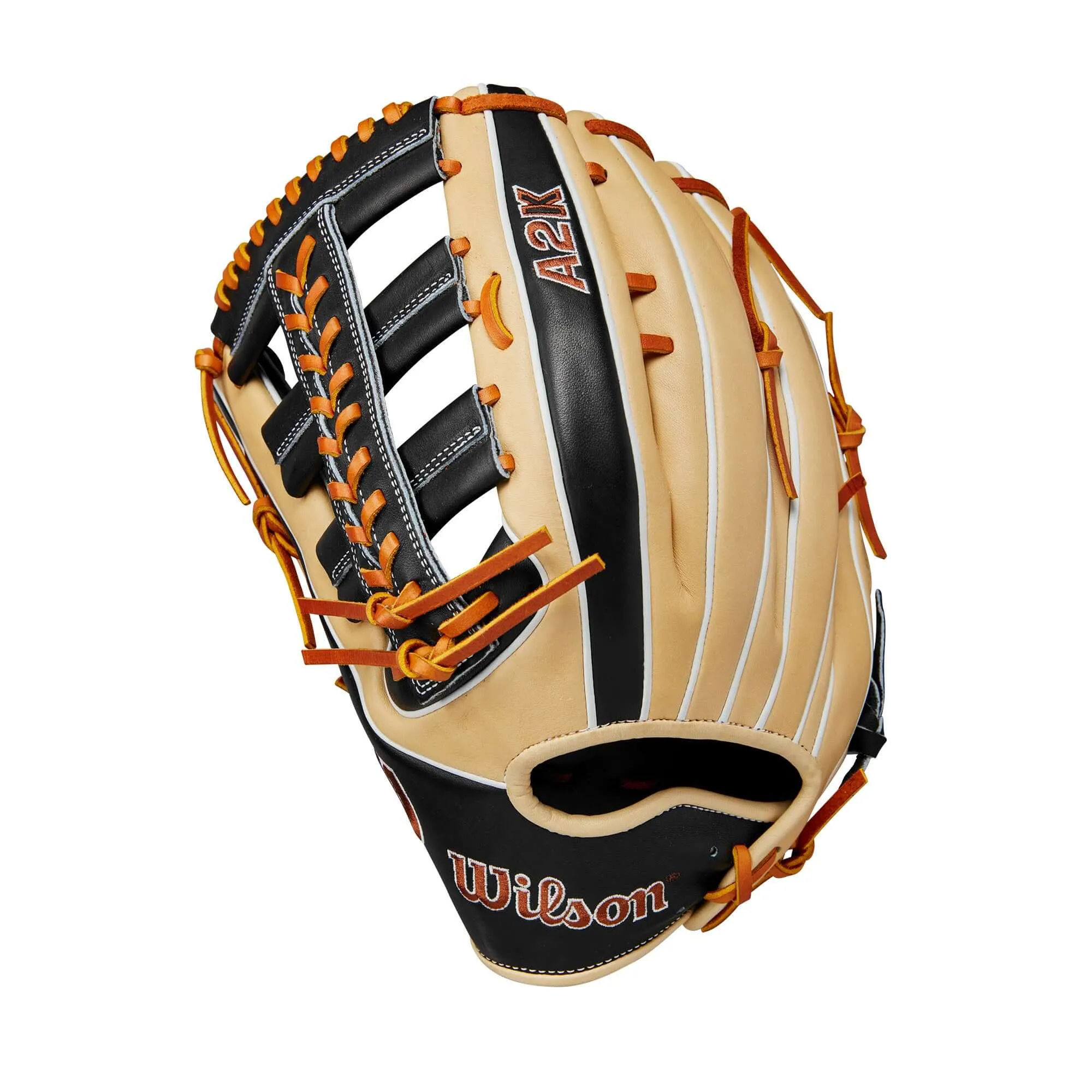Wilson 2024 A2K 1810 Outfield Baseball Glove 12.75" Blonde/Black/Saddle LHT
