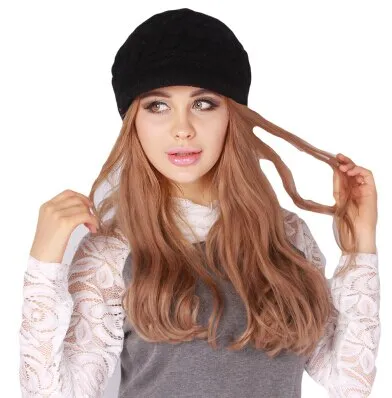 Winter Women Hat Luxury Knitted Hats Female Soft High Elastic Warm Caps Beanies Headgear Girl Cap Solid Color
